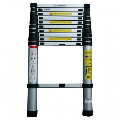 Thang nhôm rút gọn đơn Advindeq 210B 3.2M