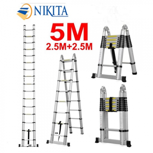 Thang nhôm rút đôi Nikita AI50