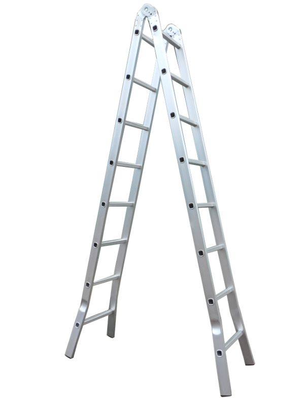 Thang nhôm khóa sập tự động 2.5M