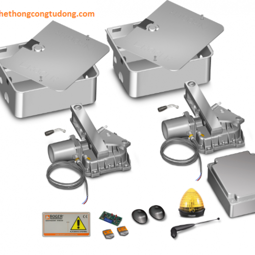 Mô tơ cổng mở Âm Sàn Roger (made in Italia)
