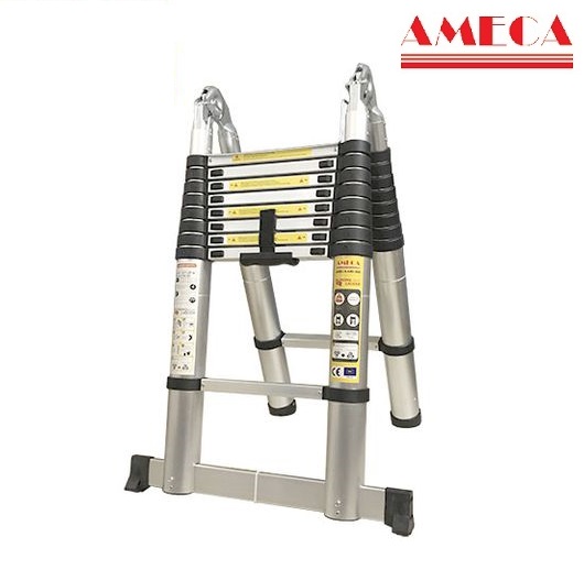 Thang nhôm rút đôi  Ameca AMI-560