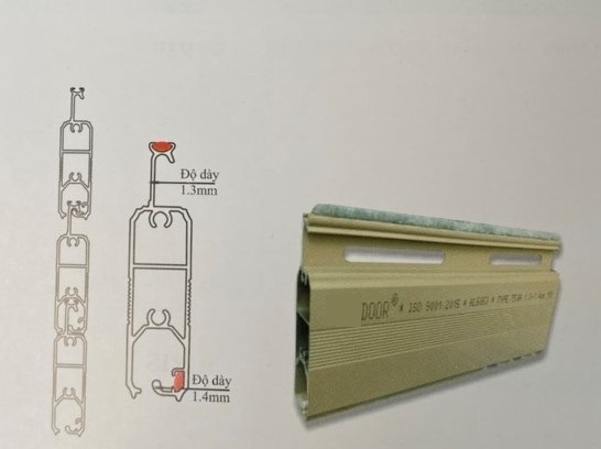 Cửa cuốn siêu êm 2 chiều T50A 
