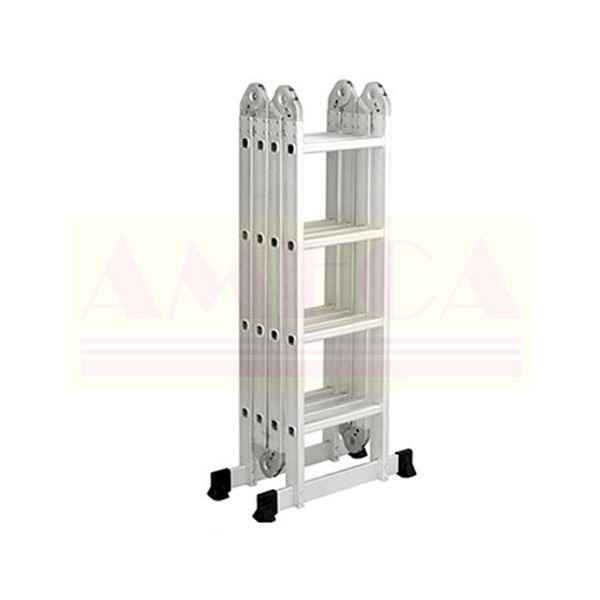 Thang nhôm gấp đa năng 4 bậc 4.7m