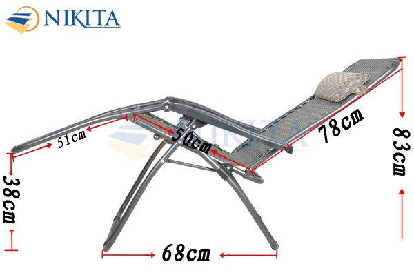 Ghế gấp thư giãn Nikita NKT-137