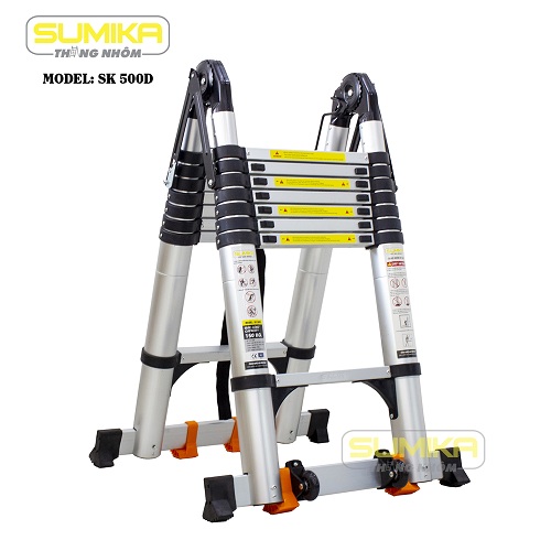 Thang rút nhôm đôi Sumika SK 500D