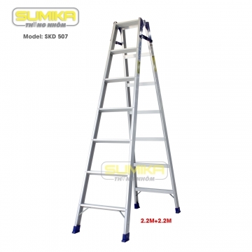 Thang nhôm chữ A Sumika SKD507 (2.2M+2.2M)
