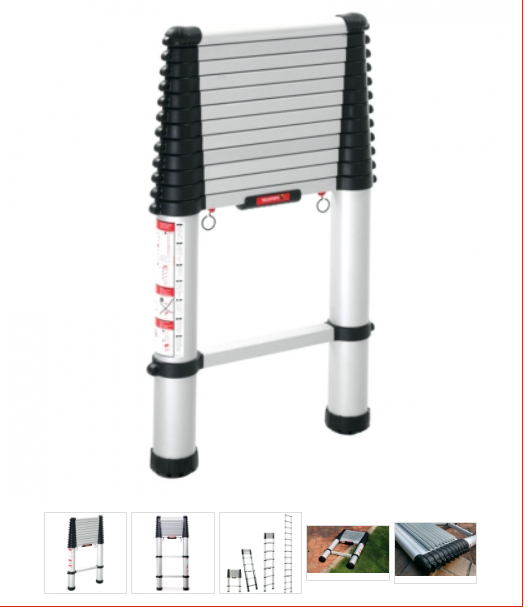 Thang nhôm rút Telesteps Thụy Điển 60238