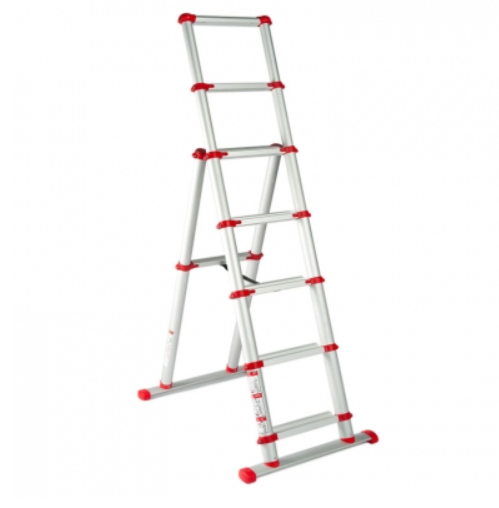 Thang nhôm rút chữ A Telesteps 51720 (2m)