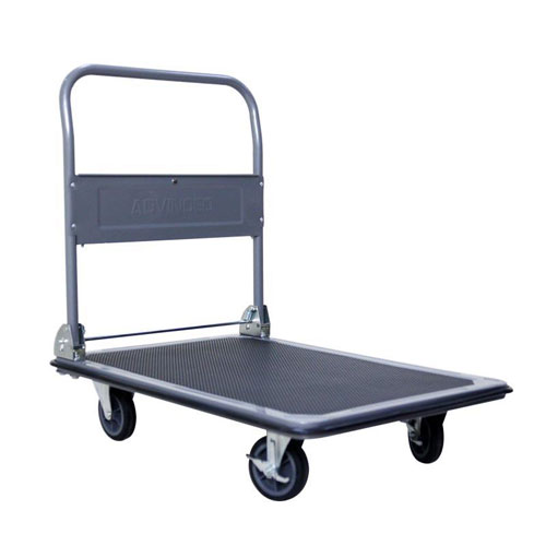 Xe đẩy hàng 4 bánh sàn thép ADVINDEQ TL-320 