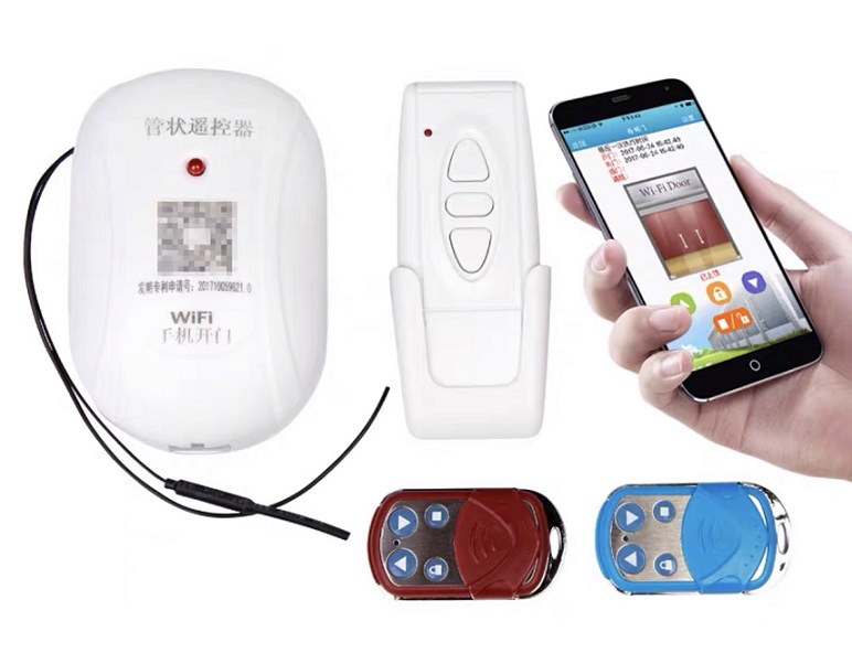 Bộ điều khiển cửa cuốn bằng điện thoại