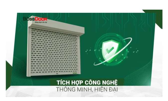 Cửa cuốn Bossdoor truyền thống ECO BEC 5812